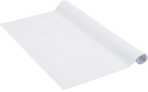 Venilia Film pour tableau blanc | Film pour tableau Tableau Rouleau Blanc | 67,5cm x 1,5m, Épaisseur 150μ | Feuille de papier autocollant | sans phtalates | Fabriqué en UE