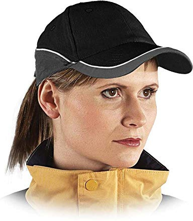Reis CZTOPBS Lot de 24 bonnets de protection Noir/gris Taille 57-61