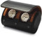 Oirlv Black Double Watch Organiser Box Travel Watch Storage Box for Men for Birthday, Father's Day, Anniversary & Valentine's Day