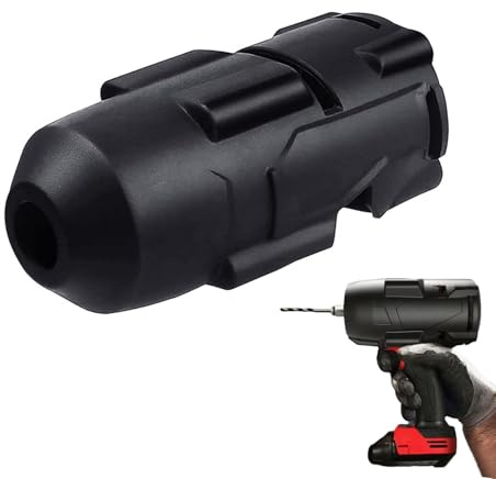GIONAR Protective Boot Cover for Milwaukee Impact Wrench, Rubber Protective Tool Boot for Milwaukee M18 1/2 Fuel Impact Wrench Models 2767-20 to 2863-20(Black) 