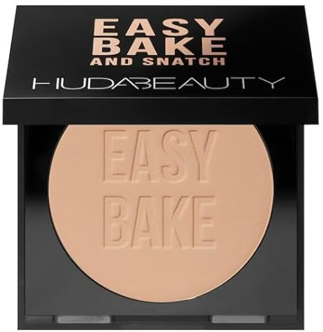HUDA BEAUTY Original | Easy Bake And Snatch | Polvo Iluminador y Fijador | 8.5 gramos | by BELLA | color (POUND CAKE, 8.50 g (Paquete de 1))