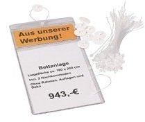 75mm peha Sicherheitsfäden aus PP 1000er Pack