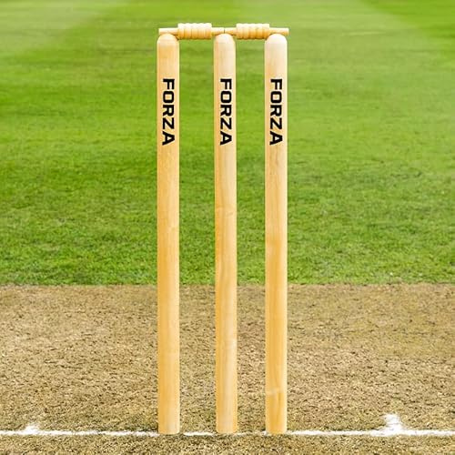 FORTRESS Trä cricket stumps [ICC-förordning] – klubb & County Senior stumps Club Stumps Senior (28in)