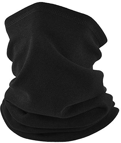 EXski Winter Neck Gaiter Warmer, Soft Face Cover Mask Scarf for Men Women
