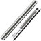 Joeji's Kitchen Nudelholz Edelstahl groß 40 x 3,5cm Silber Rolling Pin Antihaft Teigroller Nudelholz zum Backen