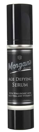 Morgan's Pomade Sérum Anti-Âge pour le Visage, Aide à Réduire les Rides et Ridules avec Acide Hyaluronique, Aloe Vera et Vitamine C 50ml