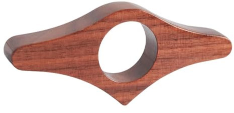 Supporti per pagine da leggere, supporto per pagine per libri con pollice | Portapagina con anello per pollice in legno | Porta pagine compatto per dita di libri, porta libri per pollici per lettori,