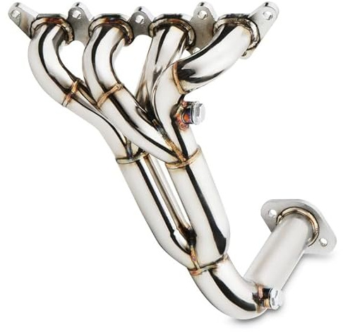 Gravity Performance Collettore di scarico Decat da 2 compatibile con Fiat Punto 1.2l 16V 80BHP 188 1999-2010 Modelli sportivi Collettore di scarico De Cat in acciaio inossidabile