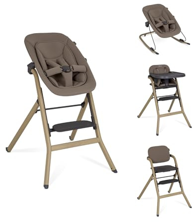 Silver Cross Nest & Nurture 4-in1 Bouncer & Highchair, Birth to 14 Years