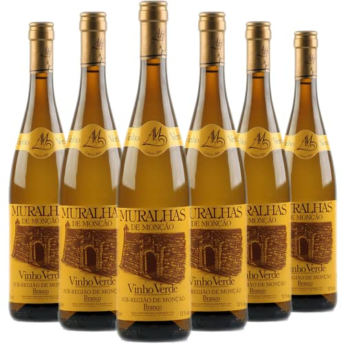 Vin Muralhas de Moncao Bouteille de 75 cl 4.50 l - Lot de 6