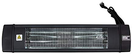 jarolift Heizstrahler Infrarotstrahler Karbon, für Innenräume und Outdoor, LED Display, einstellbares Thermostat, 2500 W, Heizfläche 16-32 m²