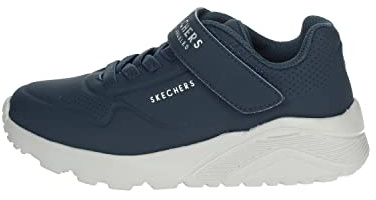 Skechers Boy's Uno Lite Vendox Sneakers, Navy Synthetic & Trim_L, 3 UK Child