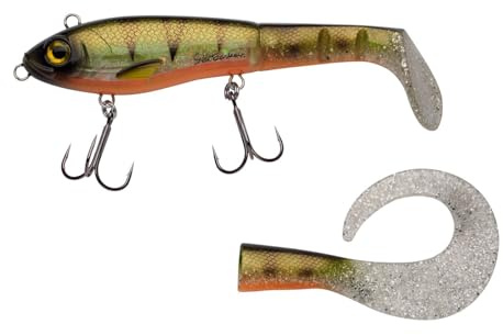 Abu Garcia Svartzonker McHybrid Pike Hecht Angelköder, Yellow Fin Perch