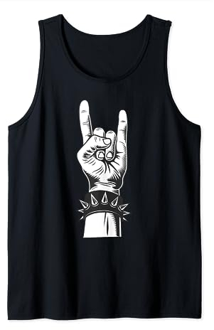 Let's Rock Devil Salute - Tenedor para patatas fritas Camiseta sin Mangas