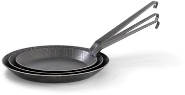 Origin Outdoors Wrought Iron pan, Diameter 32 cm