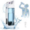 Wasserstoff Wassergenerator, Wasserstoff Generator mit SPE und PEM Technologie, 300 ML Tragbarer Wasserionisierer Wasserstoff Konzentration 1500-3000 PPB, USB Wiederaufladbar Wasser Ionisator