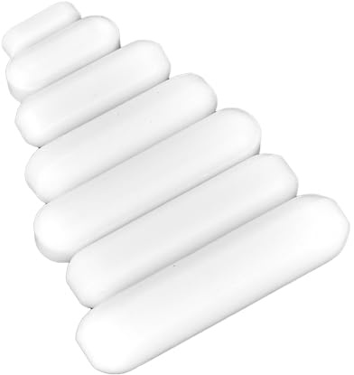 7 Piezas Mezclador Agitador Magnético Barra Agitadora Cubierta de PTFE Varilla Agitadora Resistencia a La Corrosión Tipo c Barras Agitadoras Color para Uso En Bioquímica de Laboratorio