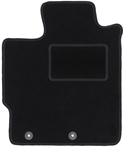 Wielganizator Automatte – Passend für Toyota Yaris III Benzin 2011-2019 – Velours – Autozubehör - Auto Fußmatten – Fußmatte Auto – 1-teilig - schwarz