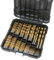 230 Pcs Titanium Twist Drill Bit Set, 135° Tip High Speed Steel Metric Drill Bits, Size from 1 up to 10mm Ideal Drilling in Wood/Cast Iron/Aluminum Alloy/Plastic/Fiberglass with Hard Storage