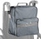 XFLYP Wheelchair Bag, Deluxe Wheelchair Backpack for Back of Chair, Back of Seat Bag for Mobility Scooters, Wheelchair Storage Accessories, Rear Backpack Pouch Water Resistant Strong(Grey)