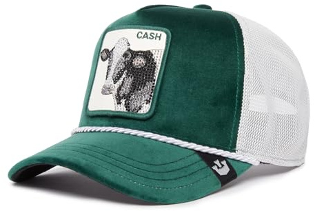 Goorin Bros. Trucker Cap Emerald Cow Green Grün, Size:OneSize