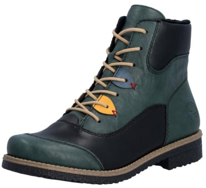 Rieker 73510 Bottes à lacets Femme