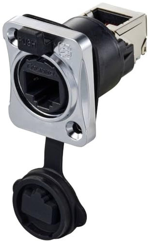 TRU Components Prise encastrée, coudée TC-12770432 Aide à l'insertion pour RJ45 1 pc(s)