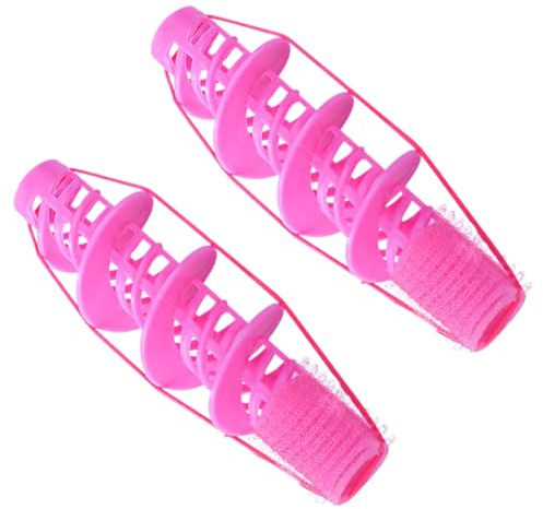 MAGICLULU Bigodini per Permanente 2 Pezzi Arricciacapelli per Donna senza Calore Rulli Flessibili per Chioma Mossi e Ricci Strumenti Fai da Te per Styling Chioma