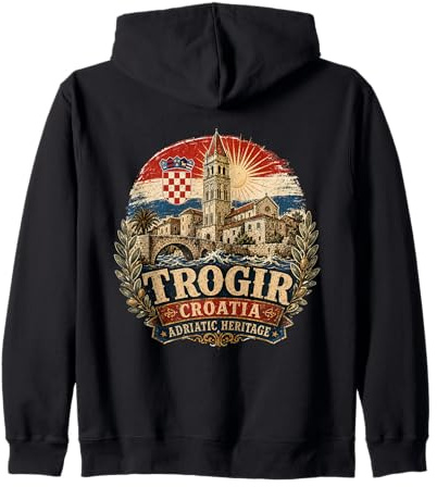 Trogir, Croatie - Hrvatska Sweat à Capuche