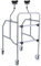 DEAMBULATORE in acciaio verniciato smontabile con appoggio sottoascellare serie Click Art. RP755S