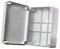 Junction Box with hinged lid Cover Door 240mm x 190mm x 90mm Waterproof IP56 PVC Plastic Adaptable Enclosure Outdoor Lighting Cable Electrics Connection WJB240