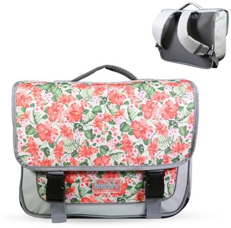 Bagtrotter - Cartable 38 cm - Offshore - Beige - Primaire - Bretelles et dos rembourrés - Bandes Réfléchissantes - Grand Rangement - Licence Officielle Disney