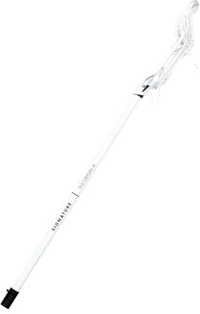 Signature Junior Girl's Lacrosse Stick - 28 - The Origin Jr. Pro Strung Pocket, Lightweight, Play Ready Aluminum Lacrosse Stick