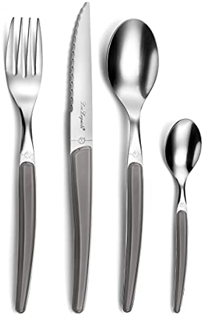 Lou Laguiole - Montana Grigio - Servizio di posate 24 pezzi