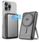 PAMBEE for MagSafe Battery Pack, Qi2 Certified 10,000mAh 30W Ultra Fast Magnetic Wireless Power Bank, Portable Charger with LED Display & Foldable Metal Stand, for iPhone 16/15/14/13/12 Series