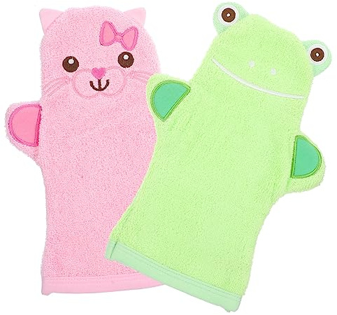 POPETPOP 2pièces De Douche Exfoliants Pour Garçon Fille Lot De De Bain Portables Accessoires De Nettoyage De Peau