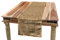 ABAKUHAUS ägyptisch Tischläufer, Ancinet Hieroglyphs, Esszimmer Küche Rechteckiger Dekorativer Tischläufer, 40 x 300 cm, Sandbraun Schwarz