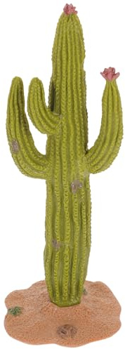 Veemoon Ornamento Vegetale Simulato Cactus Artificiale in Plastica Decorazione da Tavolo Piccola e Leggera per Casa Ufficio e Auto Riproduzione di Pianta Finta senza Manutenzione