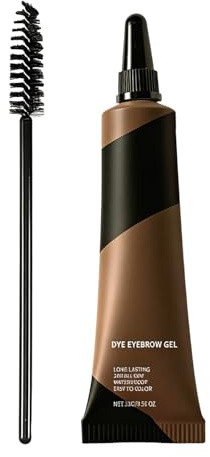 Tinte de pestañas, 10 g, color de cejas, 3D, gel para teñir las cejas, resistente al agua, aspecto natural de larga duración, para hombre y mujer
