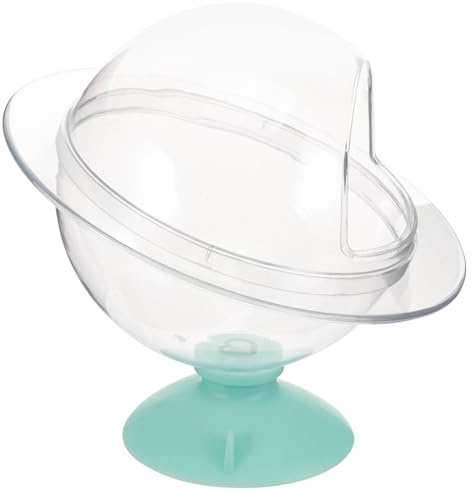 TOPBATHY Boîte de Bain de Sable Compacte en Plastique pour Hamster et Cochon d'Inde, Accessoire Pratique pour Toilette Rongeur et Décoration de Cage