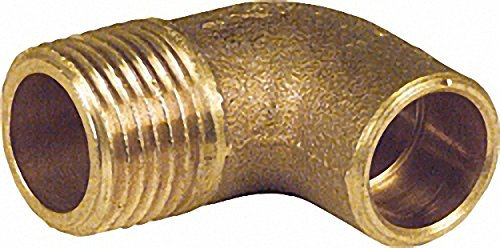 Rotguß-Lötfittings 4092g Winkel 90° Außengewinde 15-R 1-2''