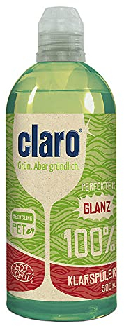 CLARO Klarspüler im Recycling-PET 500 ml (100% Zero Waste)