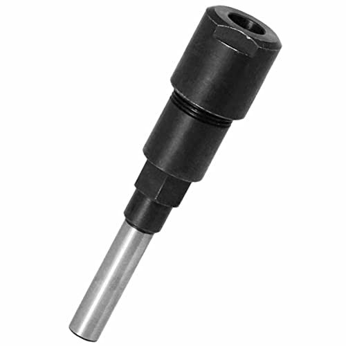 Treki 8mm Extension de Serrage Routeur Rod Router Bit Extension Support de Mandrin de Rallonge de Machine de Gravure Collet Routeurs Extension Tige Fraise Extension de Pince pour Machine à Graver