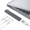 MOGOOD Hub USB C, Adaptateur Multiport USB C pour Ordinateur Portable, Répartiteur Type C vers C avec 60W PD (Pas de Support Moniteur), Adaptateur de Type C pour MacBook Air, Chromebook etc