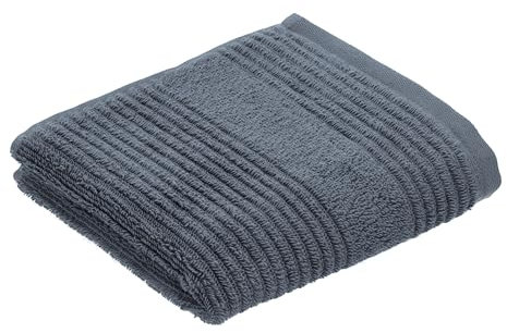 Vossen Tomorrow Gästetuch 30 x 50 cm dunkelgrau