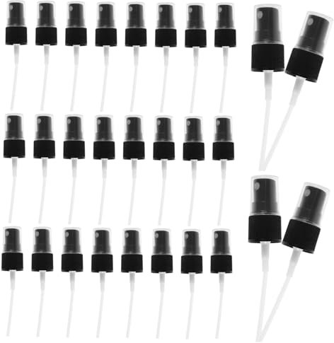 Holibanna 50pcs Quality Material Perfume Bottle Sprinkler Mist Spray Nozzle for Portable Spray Bottle Perfume Sprayer Pump Replacement