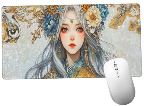 Colorido Alfombrilla Ratón 900x500x3mm Alfombrilla Raton XXL con Base de Goma Antideslizante,Accesorios Gaming Belleza,Ordenador Gamer Regalos,Mouse Pad Gaming Mejora La Precisión Y La Velocida Y706