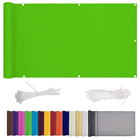 UV Protection Balcony Covering 0.7 x 8.5m -& Sun Shield No Drilling RequiredBalcony Cladding for Enhanced Protection & Style