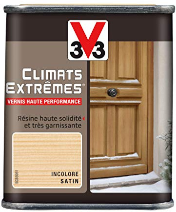 V33 Vernis extérieur Climats Extrêmes® Incolore satin 0,25 L