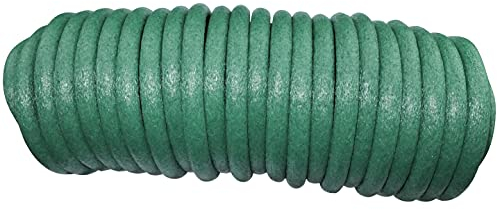 AERZETIX - C49980 - Fil de Fer Souple de Jardin 10m x 9mm avec Protecteur en Mousse - Fil de Fer à torsader Flexible - Bande d'attache - ficelles et Fils d'attache - Couleur Vert